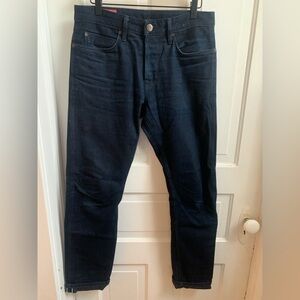 Freenote Cloth Rios Slim Straight Selvedge Denim Jeans Blue Size 32